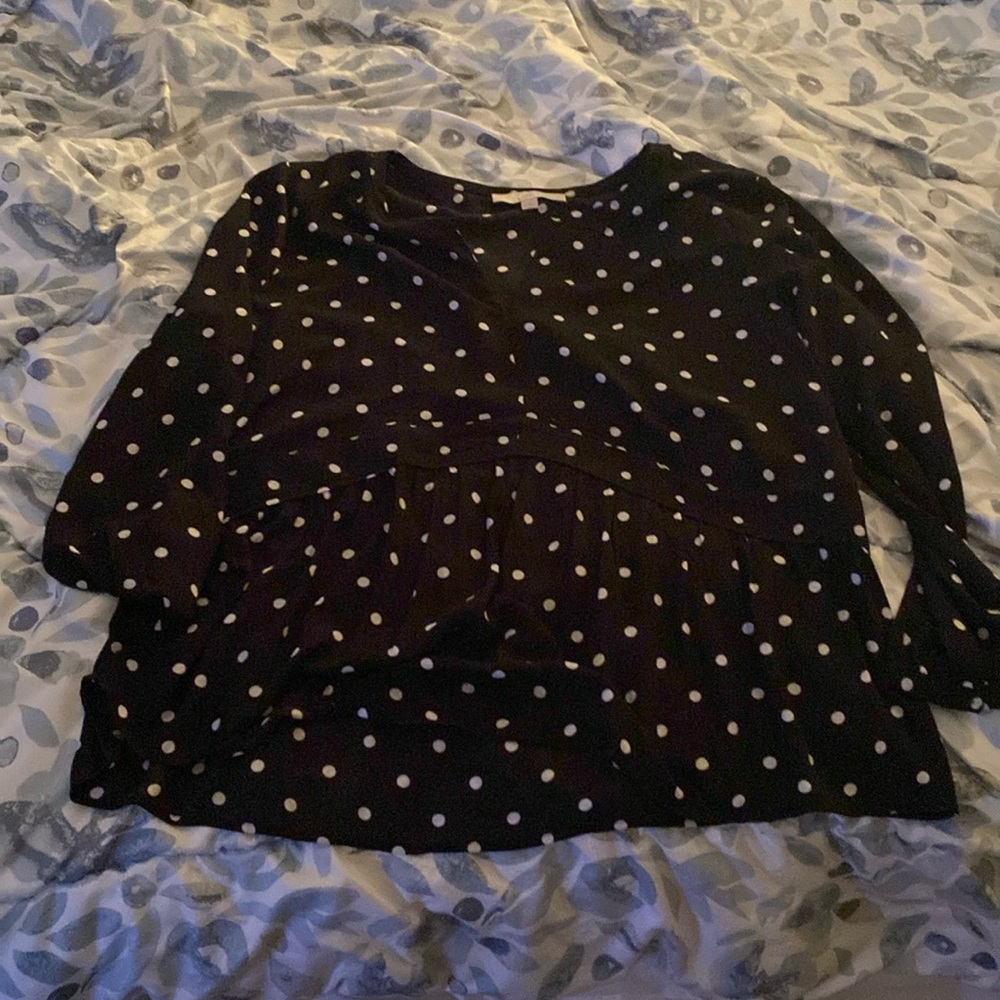Polka Dot Blouse